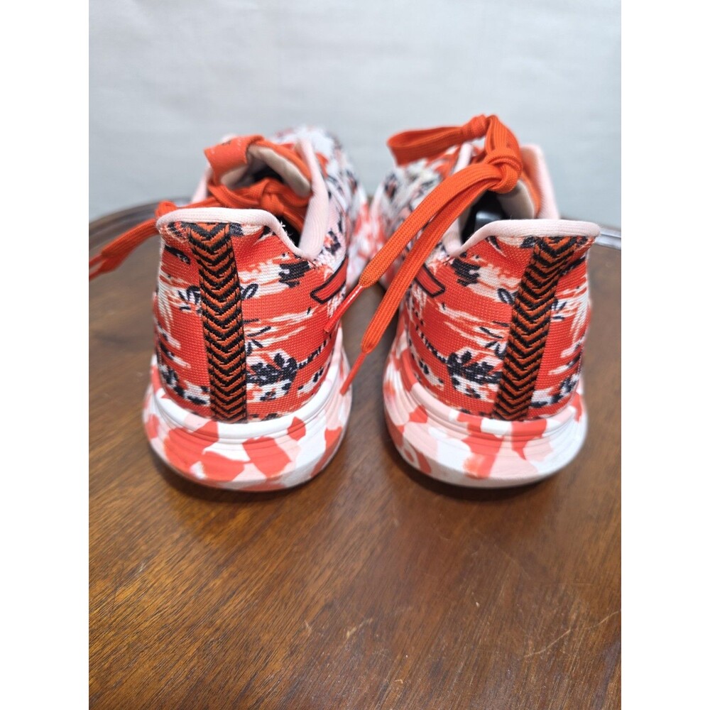 ASICS Noosa Tri 14 Women's Running Shoes Size 8 Orange Pink FlyteFoam Triathlon - Picture 8 of 9